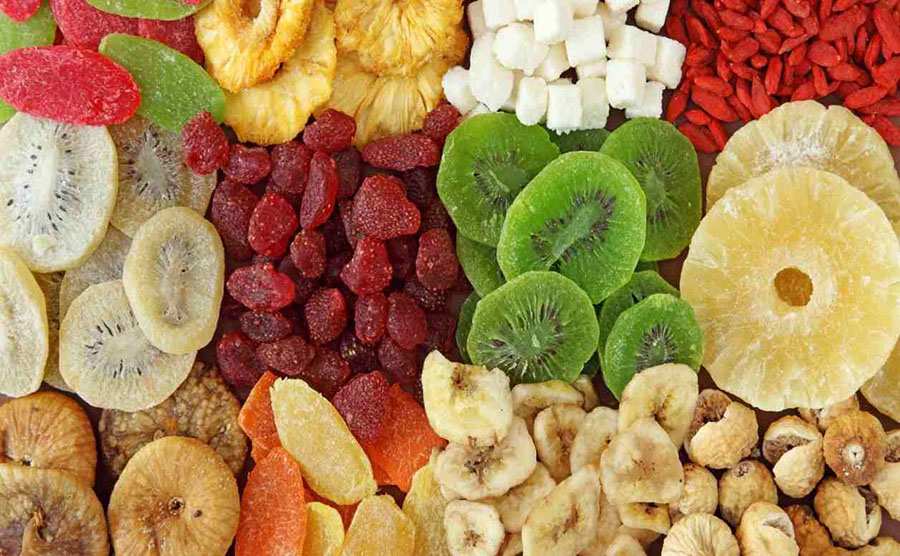 Freeze-dried fruit