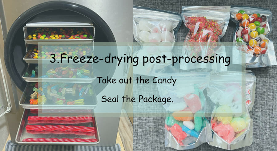 Freeze-drying post-processing