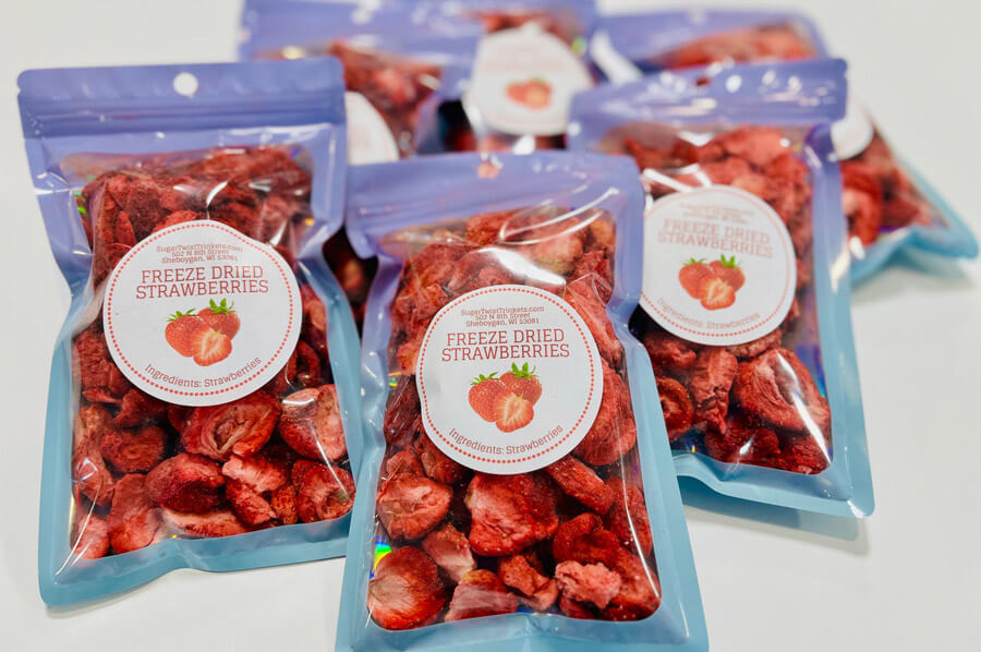 Storing Freeze-Dried Strawberries