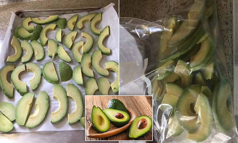 Freeze-Dry the Avocado Slices