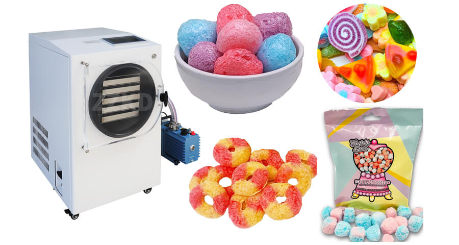 Candy freeze dryer