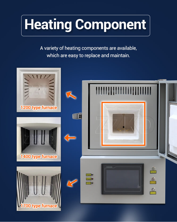 Muffle furnace details